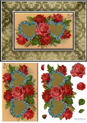 Red Roses Quick Card