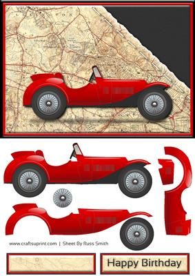Vintage Car Quick Card