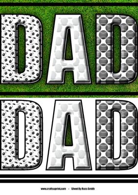 Dad Quick Card - Sports