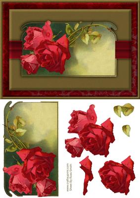 Red Roses Quick Card