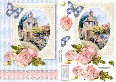The Dovecote Floral Quick Card
