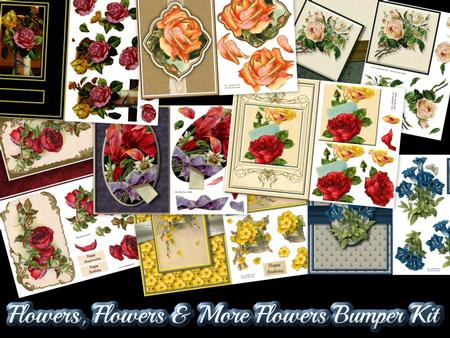Flowers, Flowers & More Flowers Bumper Kit