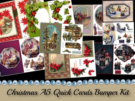 Christmas A5 Quick Cards Bumper Kit