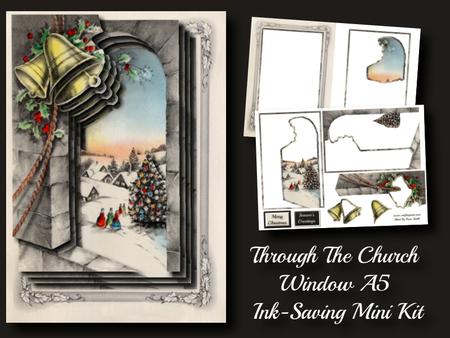 Through the Church Window A5 Ink-saving Mini Kit