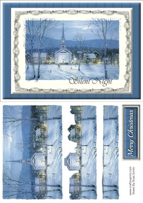 Snow Scene Quick Card