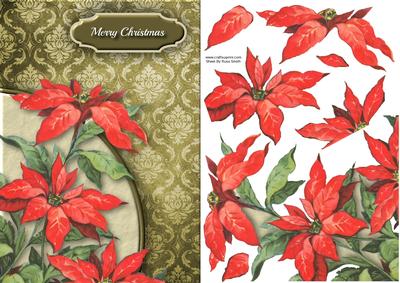 Poinsettias Quick Card