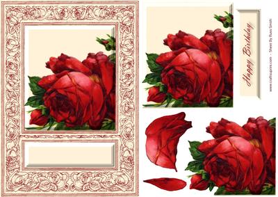 Red Rose Quick Card