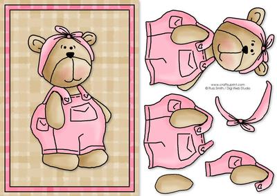 Lil' Bearz Card Front 8