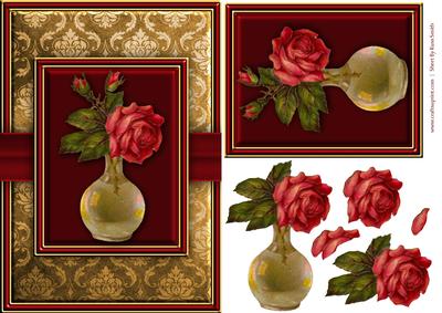 Red Rose Quick Card