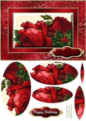 Red Rose Quick Card
