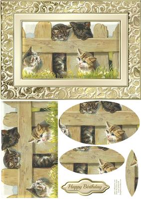 Cats on the Fence Quick Card