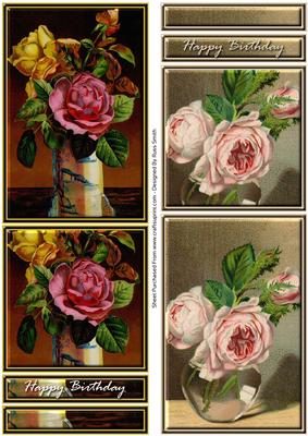 Vases of Flowers Topper Sheet
