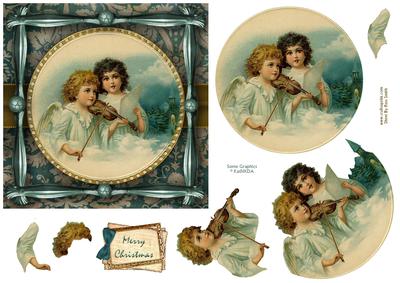Musical Angels Quick Card