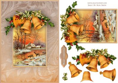 Christmas Sunset Quick Card