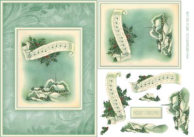 Silent Night Quick Card