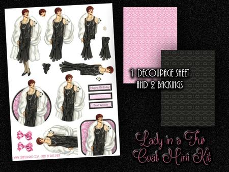 Lady in a Fur Coat Mini Kit