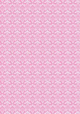 Lady in Black with Pink Rose Backing 1