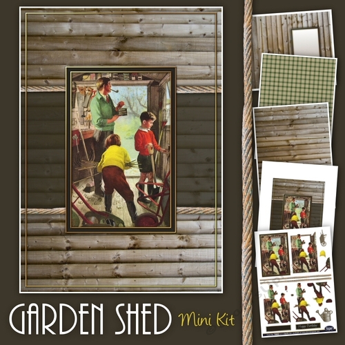 Garden Shed Mini Kit