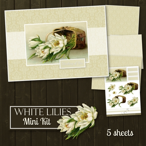 White Lilies Mini Kit