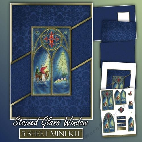 Stained Glass Festive Window Mini Kit