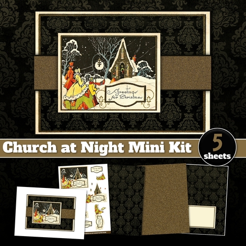 Church at Night Mini Kit