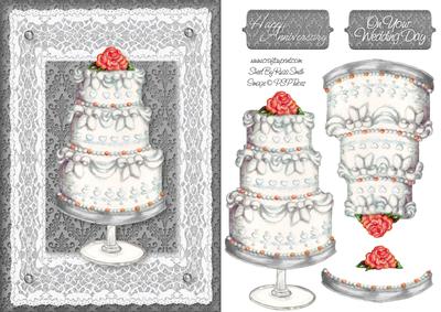 Wedding Cake Card Front
