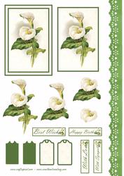 Calla Lily Topper