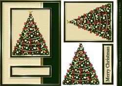 Christmas Tree Card Front