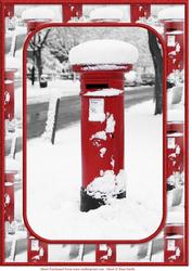 Postbox & Snow A4