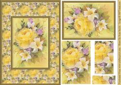 Floral Bouquet Card Front