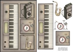 Music Card Front