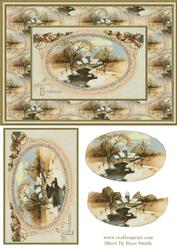 'a Merry Christmas' Card Front
