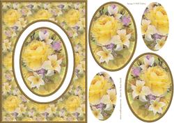 Floral Boquet Aperture Spinner
