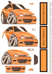 Boy Racer Decoupage