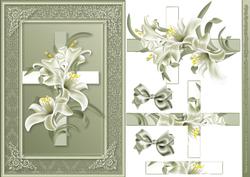 Cross & Flowers Quick Card