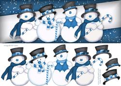 Snowmen Dl Quick Card