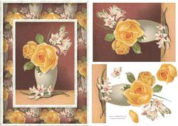 Yellow Rose Quick Card