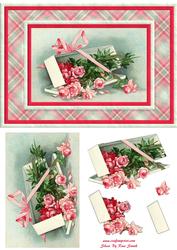 Pink Roses Quick Card