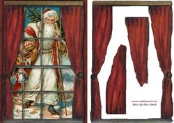 Santa Window Quick Card