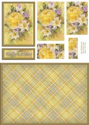 Yellow Rose Quick Card