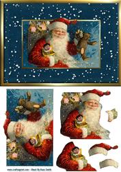 Santa & Snow Quick Card