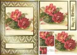 Red Roses Quick Card