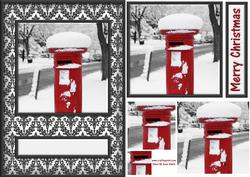 Christmas Postbox Quick Card