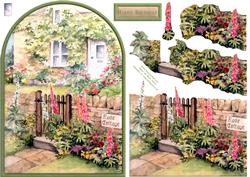Rose Cottage Rounded Quick Card