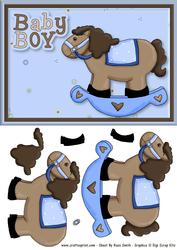Baby Boy Quick Card