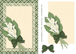 Lillies Card Front