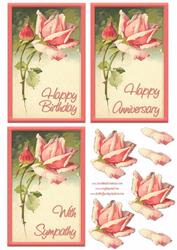 Mixed Sentiments Rose Topper