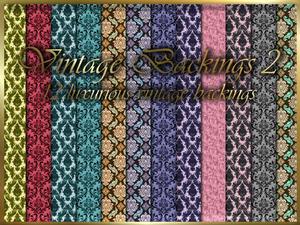 Vintage Backings 2