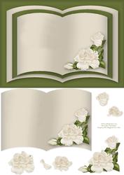 Cream Roses Book Sheet