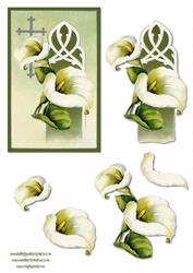 Calla Lily Decoupage